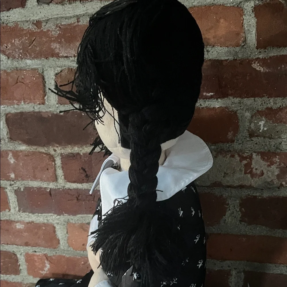 Wensday adams pottery, barn, plush doll